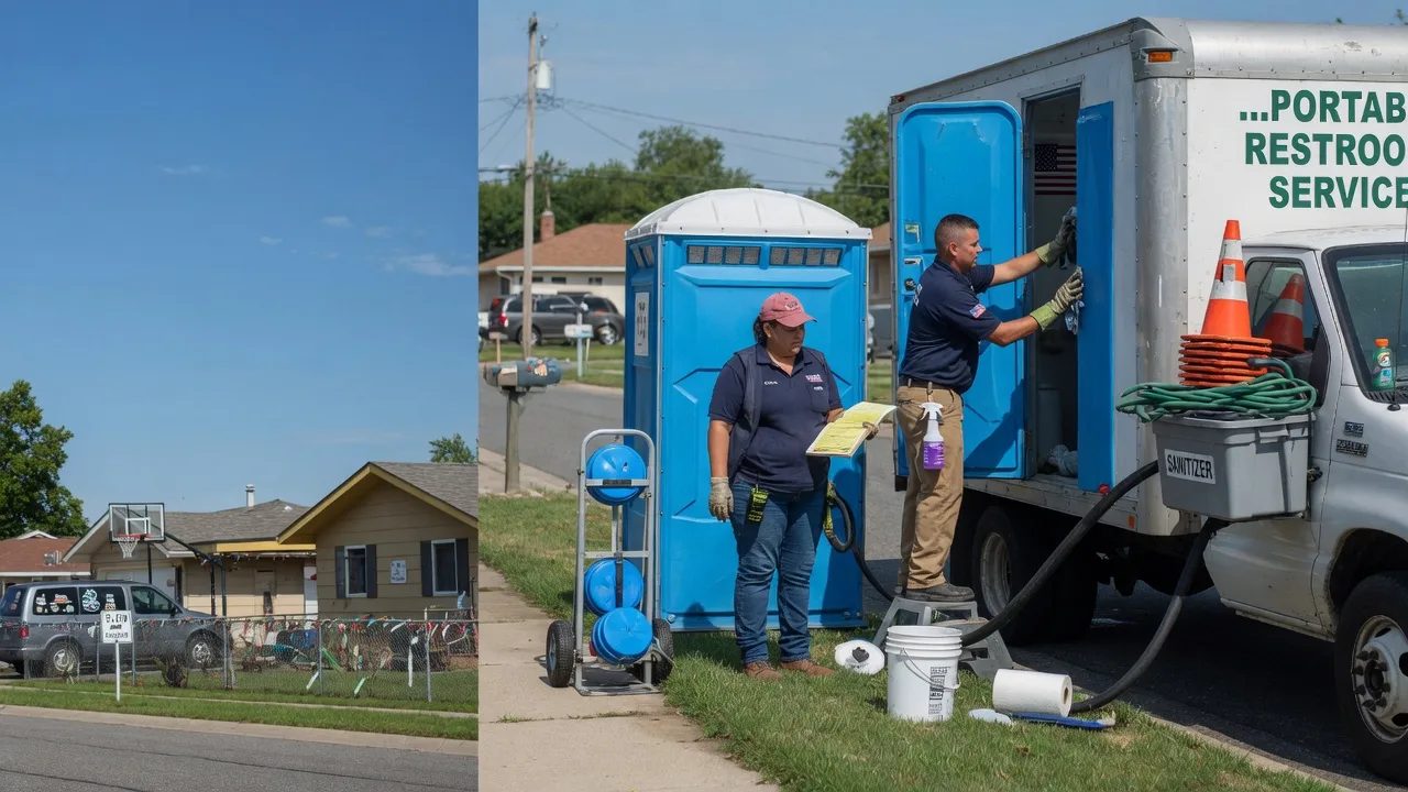 Portable Toilet Rental in Muddy, IL near me